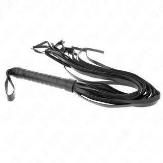 Fouet Negro Manche Court Long Queue 70 CM Kink
