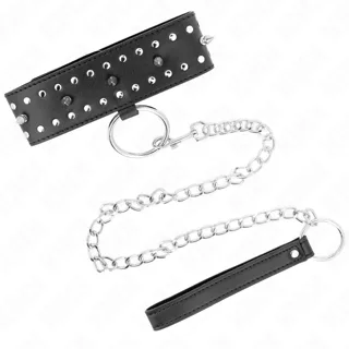 Collier BDSM argenté