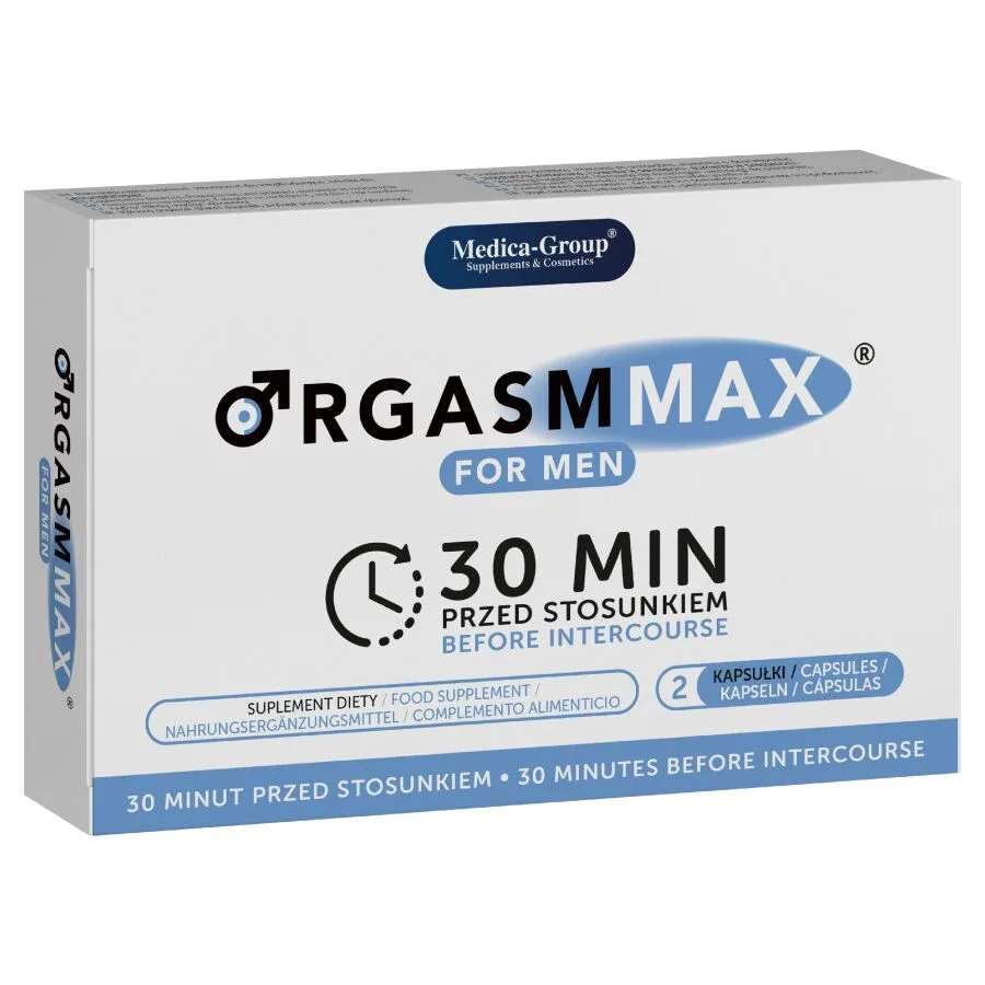 Orgasm Max pour Hommes 2 Capsules Medica Group complements
