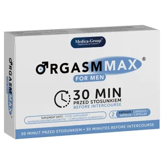 Orgasm Max pour Hommes 2 Capsules Medica Group complements