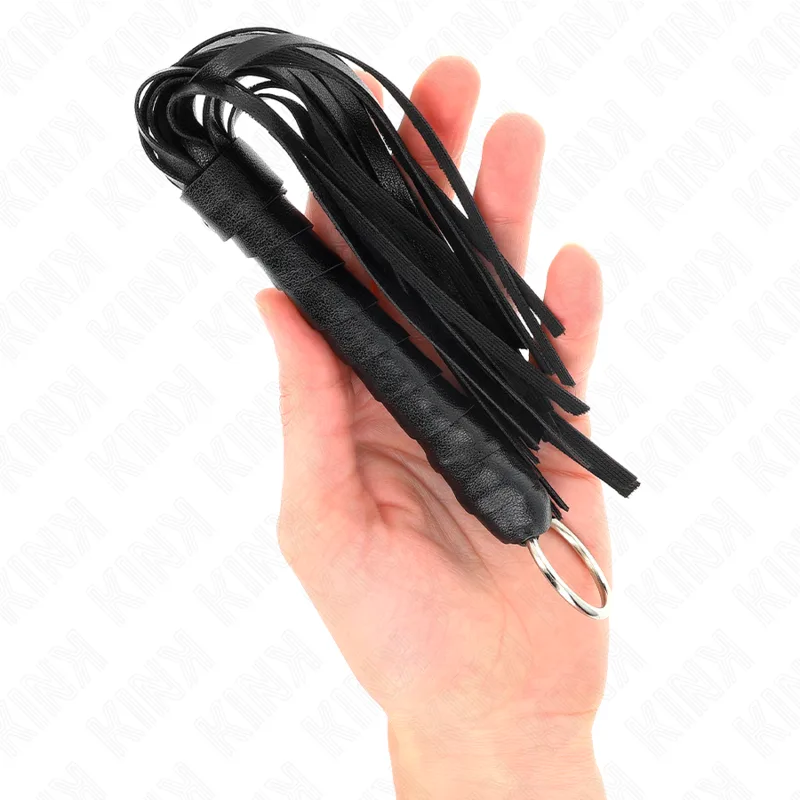 Simple Mini Fouet Noir 28 CM Kink noir fouet & martinet