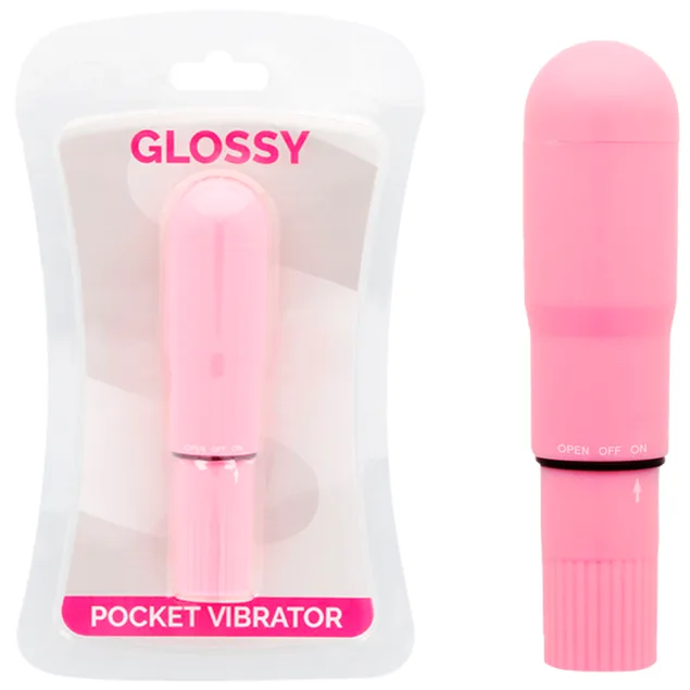 Vibromasseur de Poche Rose Glossy