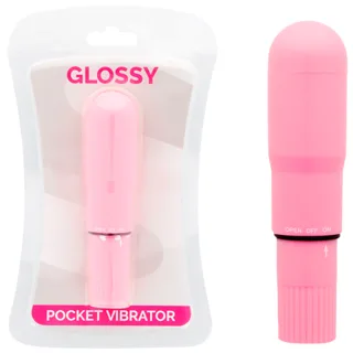 Vibromasseur de Poche Rose Glossy