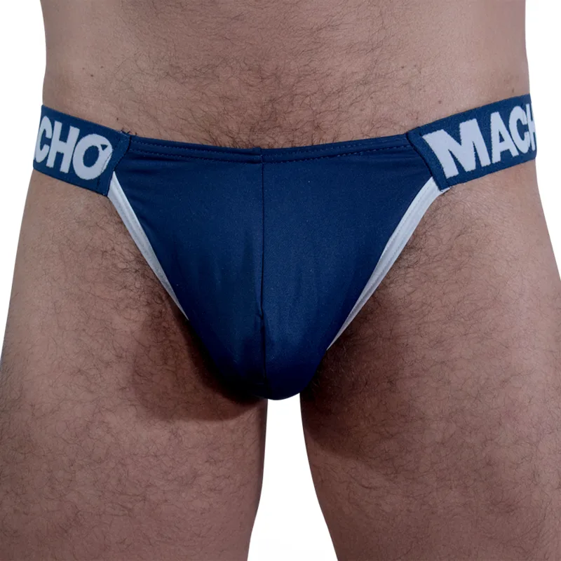 Lingerie homme Bleu Foncé Latéral l Macho