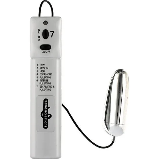 Stimulateur clitoridien ?uf Vibrant Ultra 7 Vector Seven Creations