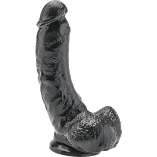 Gode 20,5 cm avec Boules Noires Get Real