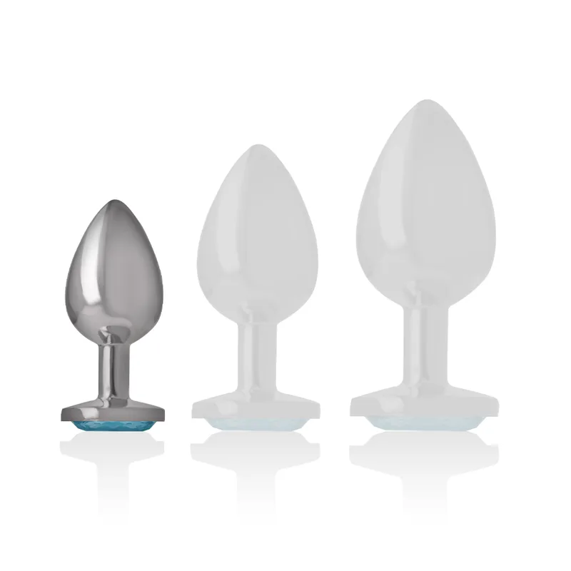Sextoy Anal en métal taille S
