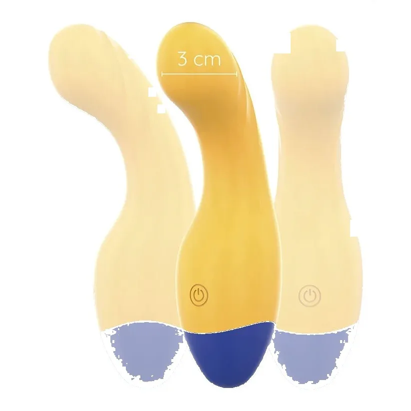 Love Buddy Master Vibromasseur Point G - Application Oninder Cute sur fond blanc