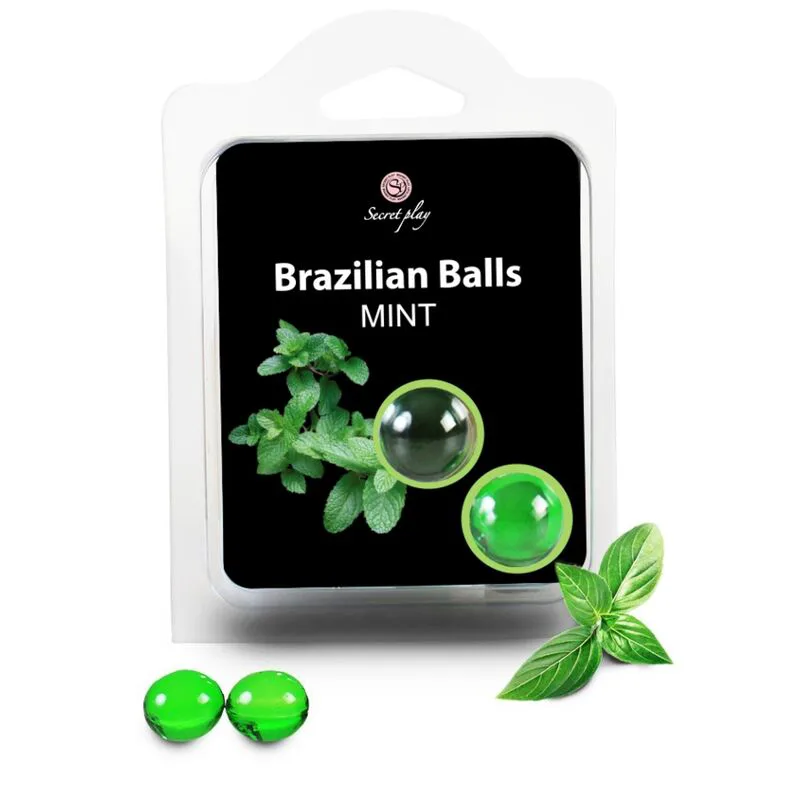 2 Balles Bresiliennes Superbe Secretplay lubrifiant base eau