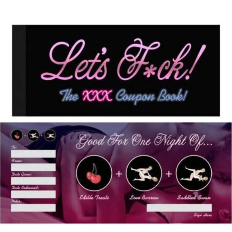Lets F * Ck Coupons / en Kheper Games jeu coquin