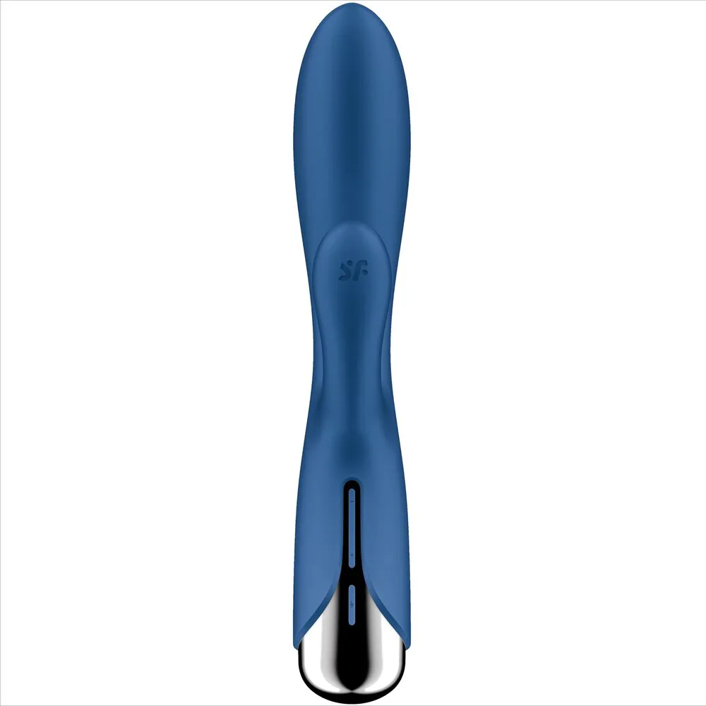 Vibromasseur Spinning Rabbit 1 Clitoris et Stimulation du Point G Bleu