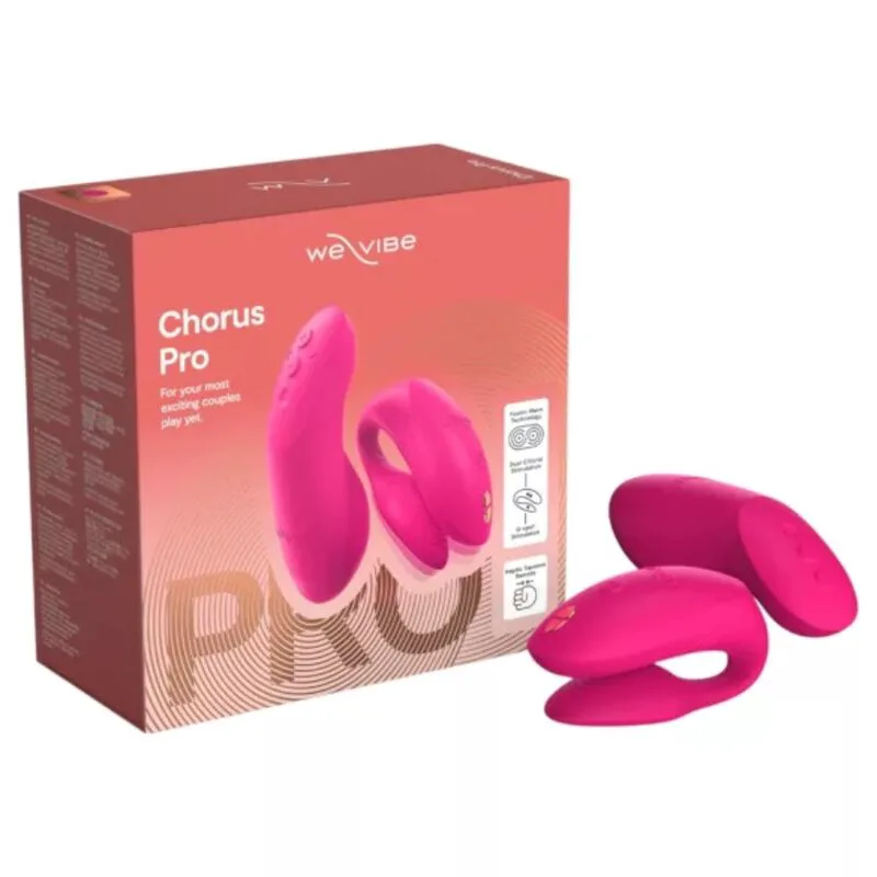 Vibe - Vibromasseur Chorus Pro Premium pour Couples Rose We rose vibromasseur