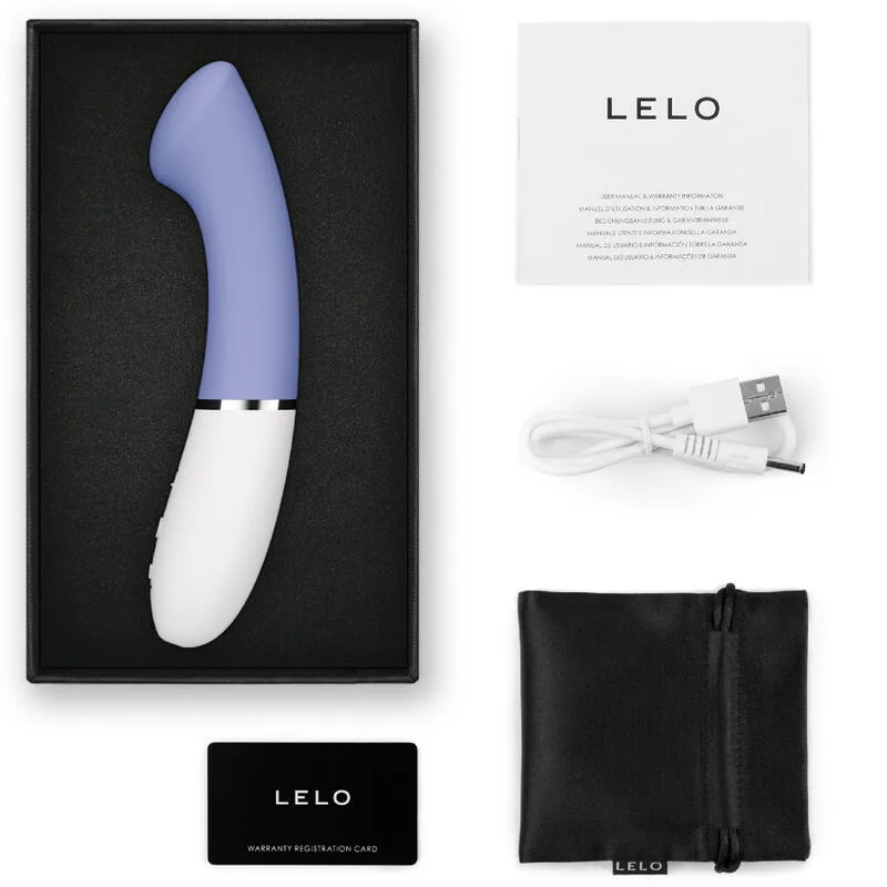 Gigi 3 Vibromasseur Point G Bleu Lelo