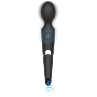 Vibromasseur Wand Beck 2 en 1 Black&Silver