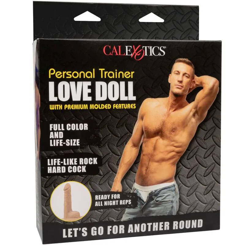 Love Doll avec Entraîneur Personnel Calexotics poupée gonflable