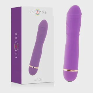Vibromasseur silicone rose, 18 cm, 20 modes, à pile, coloris Lilas, autre vue 2