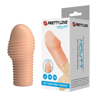 Gaine à pénis Manchon Pénis Hottt pour un Pénis Plus Épaisse Couleur Pretty Love