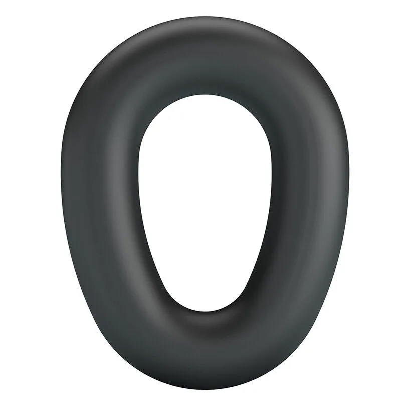 Vesper Anneau Pénal en Silicone Ultra Doux Noir Crazy Bull