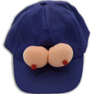 Casquette aux Seins Bleus Diablo Picante jeu coquin