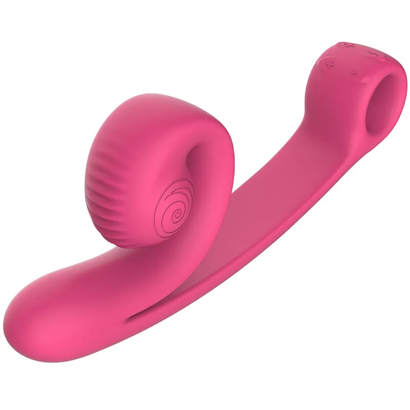Vibromasseur Courbe Rose Snail Vibe