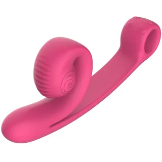 Vibromasseur Courbe Rose Snail Vibe