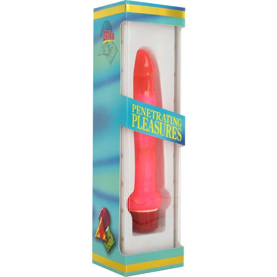 Gode Vibromasseur Anal Rose Jelly Thin Seven Creations