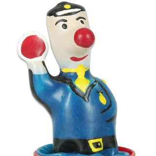 Policeman : préservatif fantaisie peint à la main Condomerie, objet décoratif