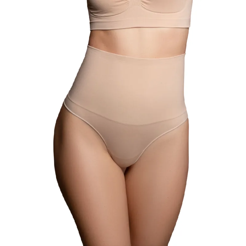 Bra - Faonneur sans Points Style String Beige Taille XXL Bye beige ensemble lingerie
