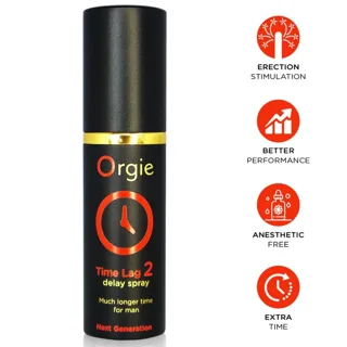 Time Lag 2 Spray Retardant sans Anesthésique 10 ML Orgie aphrodisiaque homme