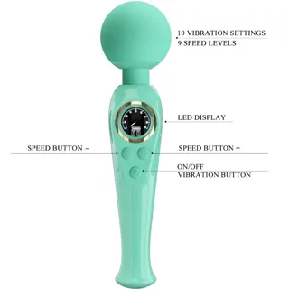 Baguette Skyler à Écran Pretty Love - accessoires fournis - Vert d'eau