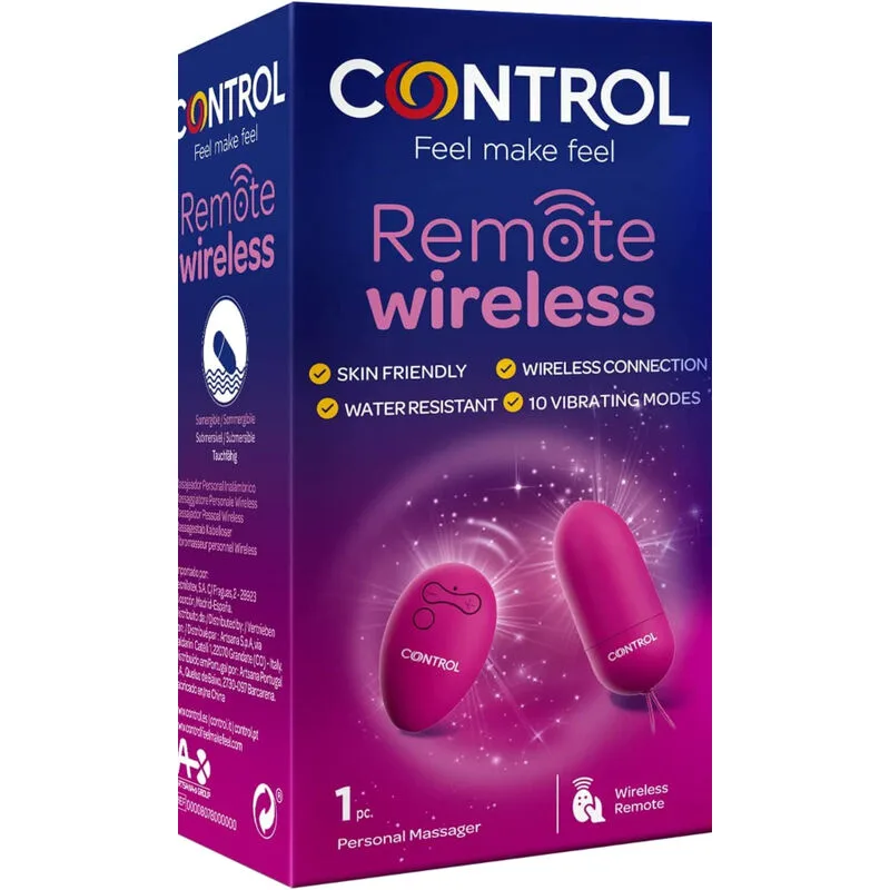 Vibromasseur Télécommande sans Fil du Masseur Personnel Control