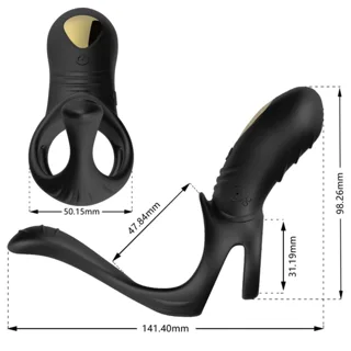 Vibromasseur noir