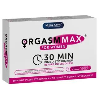 Orgasm Max pour Femmes 2 Capsules Medica Group complements