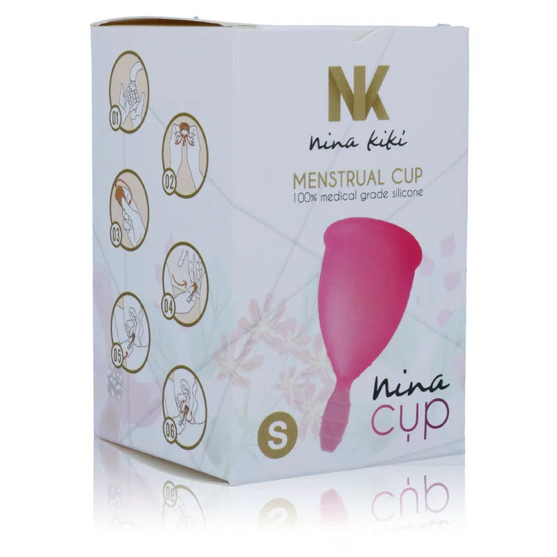 Coupe Menstruelle Rose - Taille S Nina Kikí rose bien etre