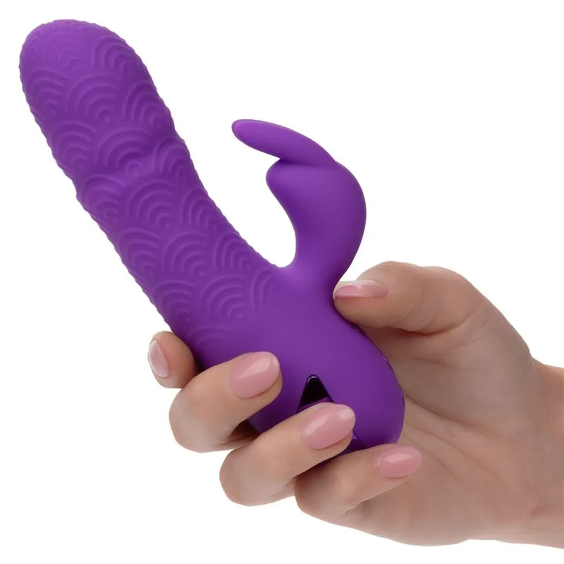 Manhattan Beach Marvel Vibromasseur Rabbit Violet par Calexotics