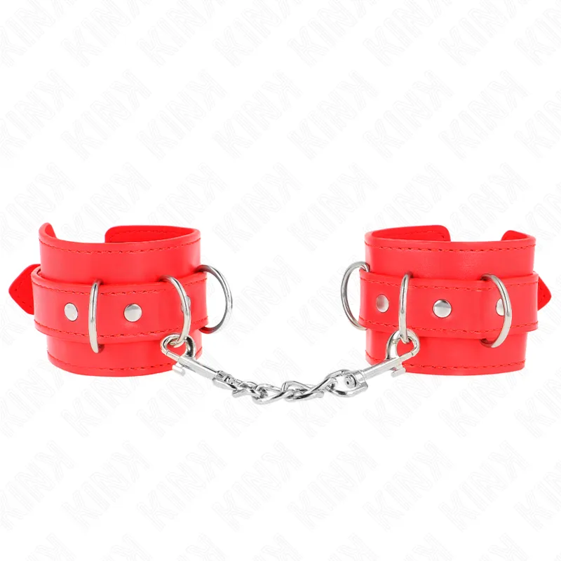 Menottes Ajustables Rouge 17,5-25 cm x 6 cm Kink