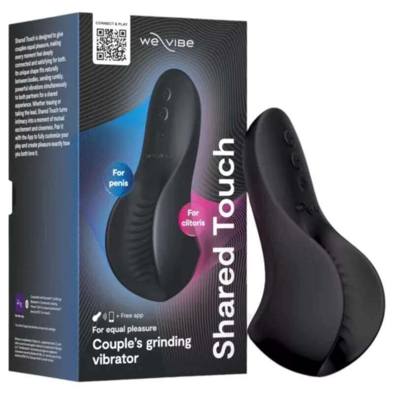 Vibe - Vibromasseur Double Face pour Couples à Toucher We noir vibromasseur