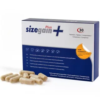 Pilules Sizegain Plus pour Agrandir le Pénis 500 Cosmetics complements