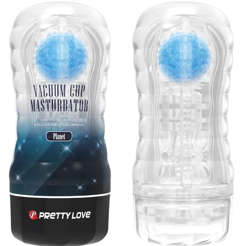 Housse de Masturbateur Planet Bleu Pretty Love