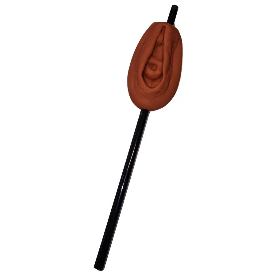 Paille Vagina Ton Foncé Diablo Picante jeu coquin