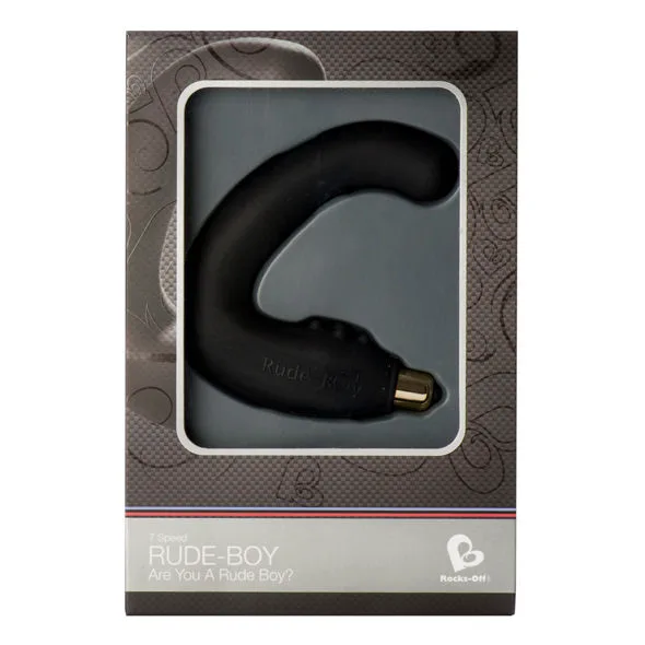 Off - Rude-boy Mle G-spot Massager 7 V Noir Rocks noir sextoy anal