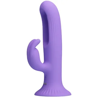 Vibromasseur Lapin Killmoulis 12 Modes de Vibration Violet