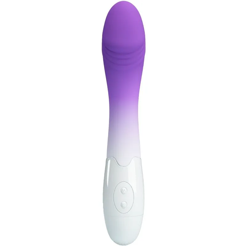 Vibromasseur Elemental Point G 30 Vibrations Violet Pretty Love