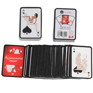 Cartes à Jouer Kamasutra de Poche (es/en/pt/it/fr/de) Secretplay jeu coquin