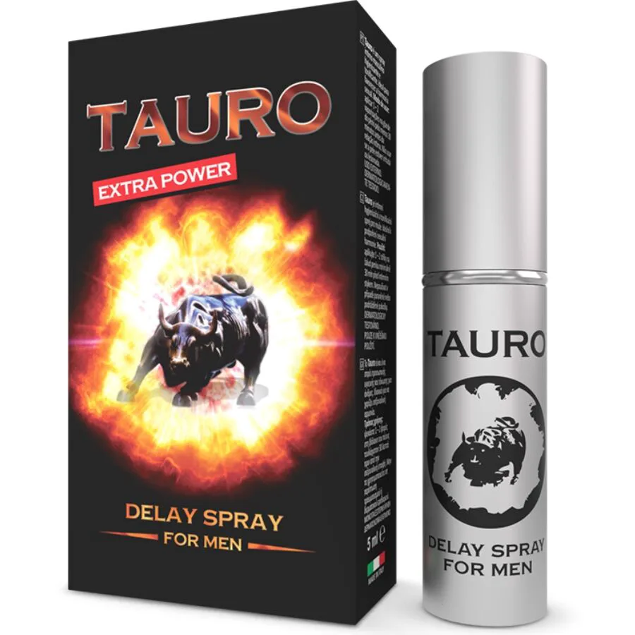 Aphrodisiaque Extra Power Spray Retardant pour Homme 5 ml Tauro