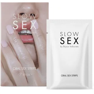 Bandes de Sexe Oral Slow Bijoux Indiscrets lubrifiant comestible