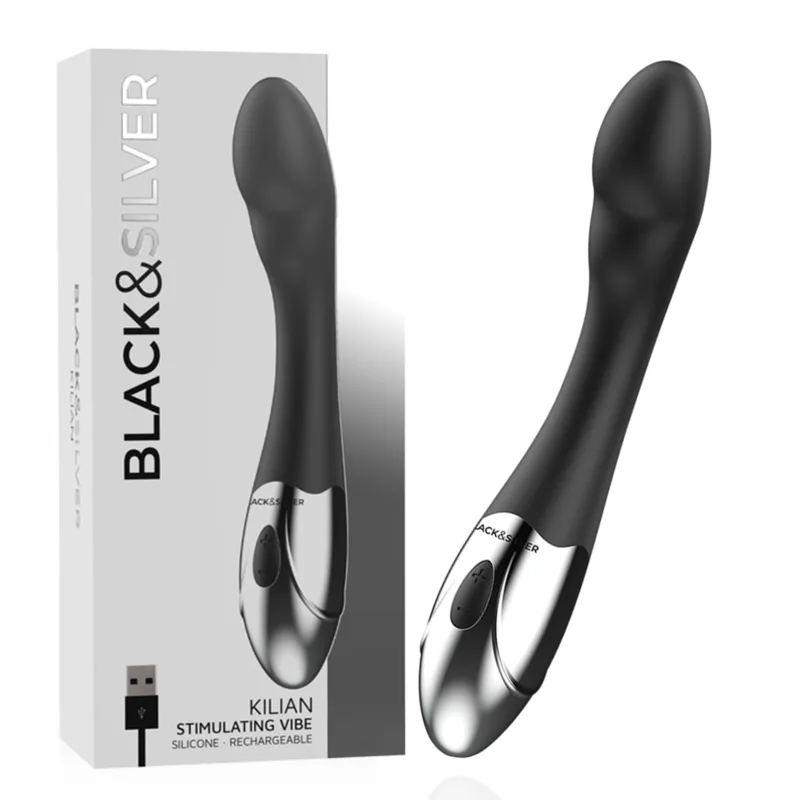 Vibromasseur Vibe Stimulante Kilian Black&Silver