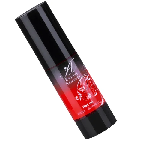 Huile Stimulante Chaleur Fraise 30 ml Extase Sensual