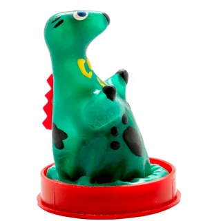 Monstre du Loch : préservatif fantaisie peint à la main Condomerie, objet décoratif