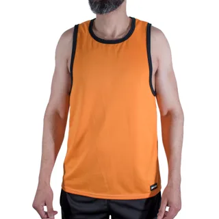 T-shirt de Sport Orange L/XL Macho
